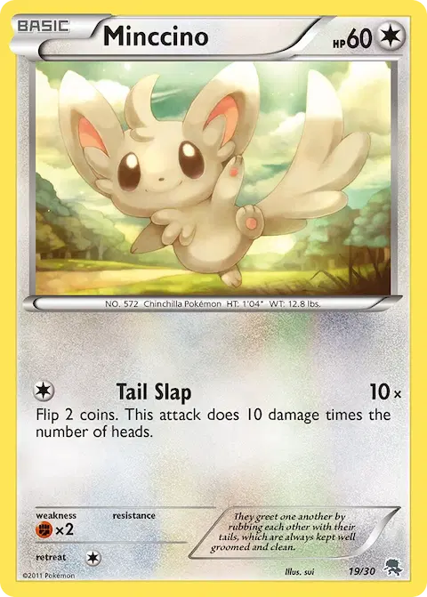 Minccino, BW trainer Kit (Zoroark) 19/30