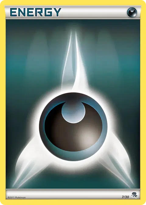 Darkness Energy, BW trainer Kit (Zoroark) 7/30