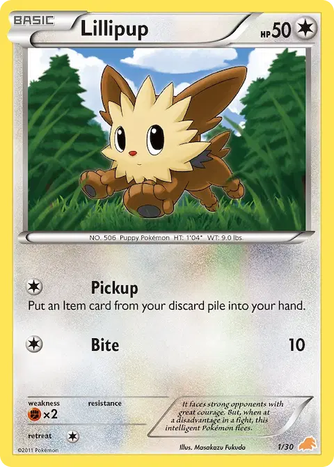 Lillipup, BW trainer Kit (Excadrill) 1/30