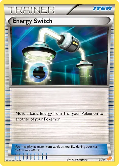Energy Switch, BW trainer Kit (Excadrill) 4/30