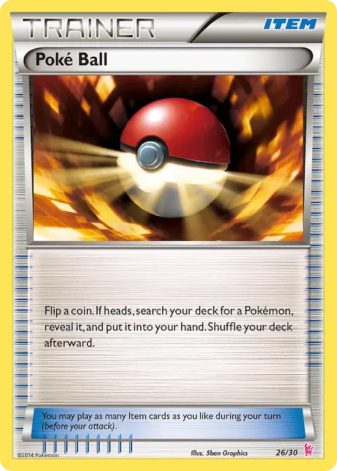 Poké Ball, XY trainer Kit (Sylveon) 26/30