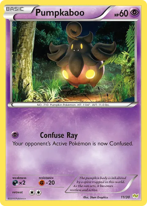 Pumpkaboo, XY trainer Kit (Noivern) 11/30