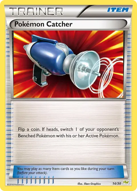 Pokémon Catcher, XY trainer Kit (Noivern) 14/30