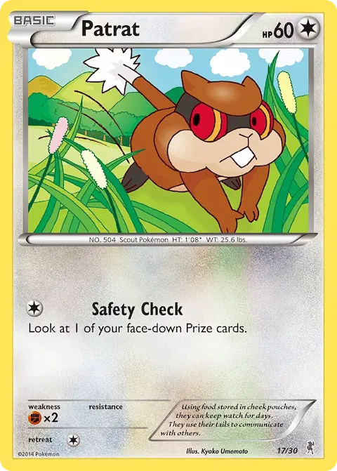 Patrat, XY trainer Kit (Bisharp) 17/30