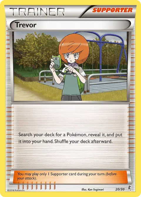 Trevor, XY trainer Kit (Bisharp) 20/30