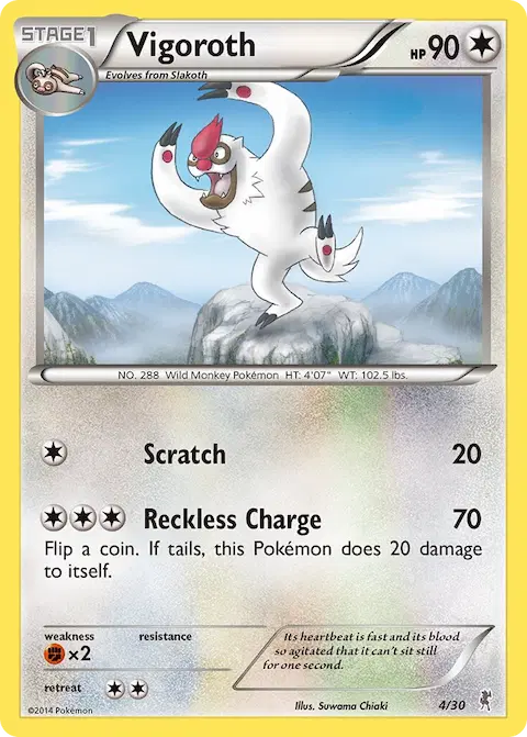 Vigoroth, XY trainer Kit (Bisharp) 4/30