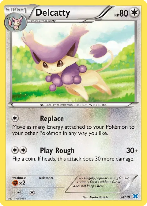 Delcatty, XY trainer Kit (Latios) 24/30