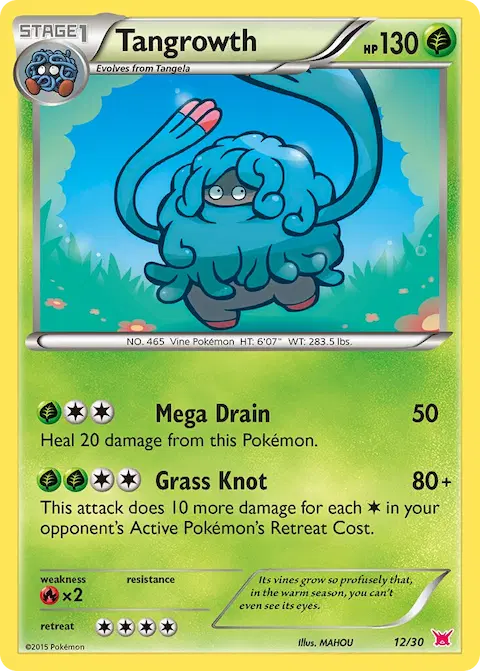 Tangrowth, XY trainer Kit (Latias) 12/30