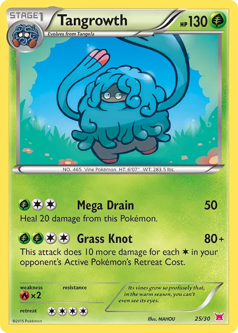 Tangrowth, XY trainer Kit (Latias) 25/30