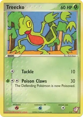 Treecko, Poké Card Creator Pack 1/5