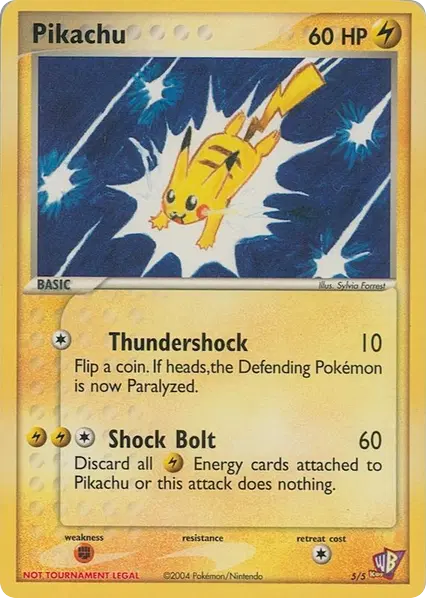 Pikachu, Poké Card Creator Pack 5/5