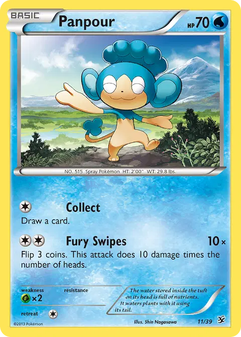 Panpour, Kalos Starter Set 11/39