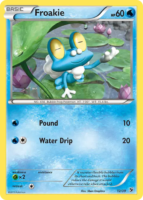 Froakie, Kalos Starter Set 12/39