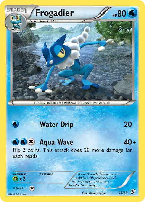 Frogadier, Kalos Starter Set 13/39