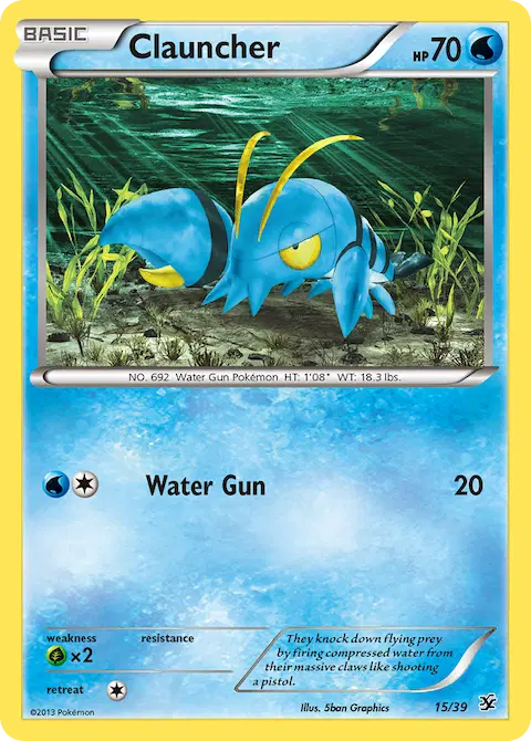 Clauncher, Kalos Starter Set 15/39