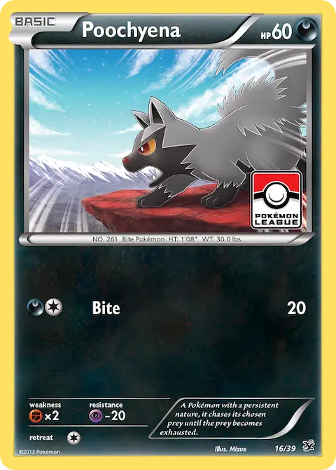 Poochyena, Kalos Starter Set 16/39