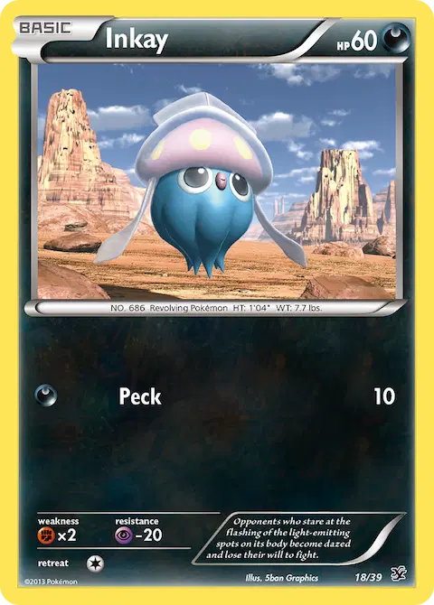 Inkay, Kalos Starter Set 18/39