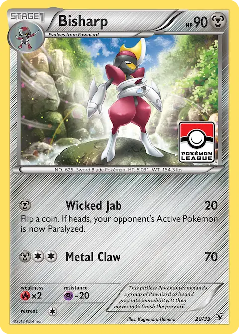 Bisharp, Kalos Starter Set 20/39