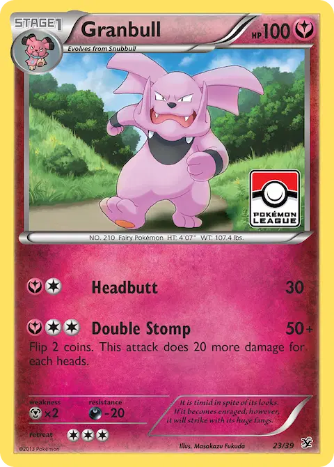 Granbull, Kalos Starter Set 23/39