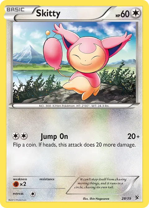 Skitty, Kalos Starter Set 28/39