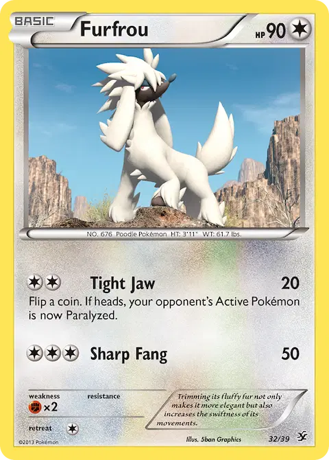 Furfrou, Kalos Starter Set 32/39