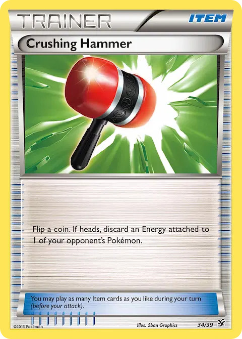 Crushing Hammer, Kalos Starter Set 34/39