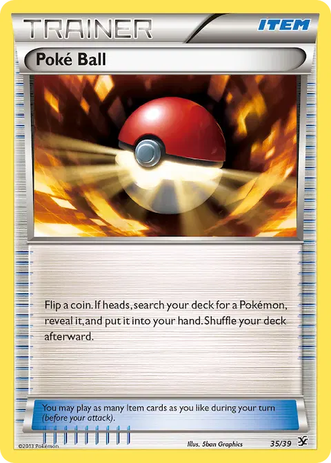 Poké Ball, Kalos Starter Set 35/39