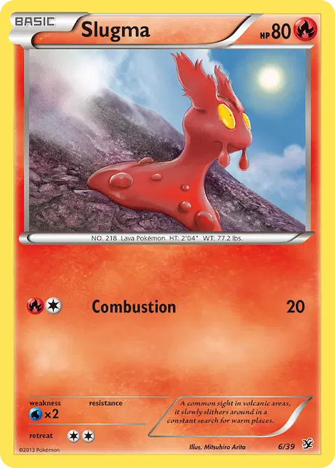 Slugma, Kalos Starter Set 6/39