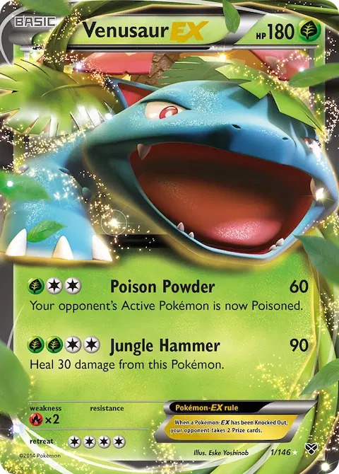 Venusaur EX, XY 1/146