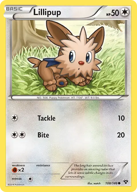Lillipup, XY 108/146