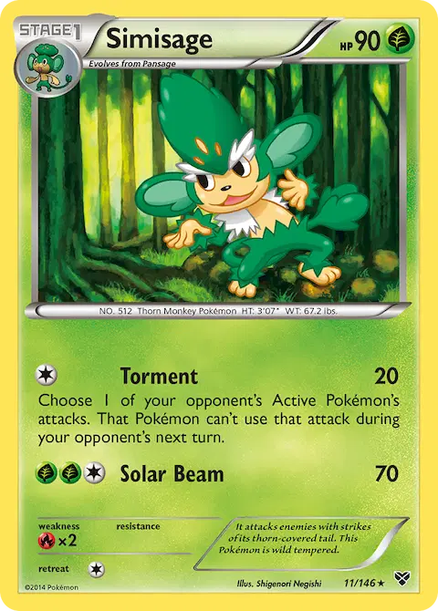 Simisage, XY 11/146