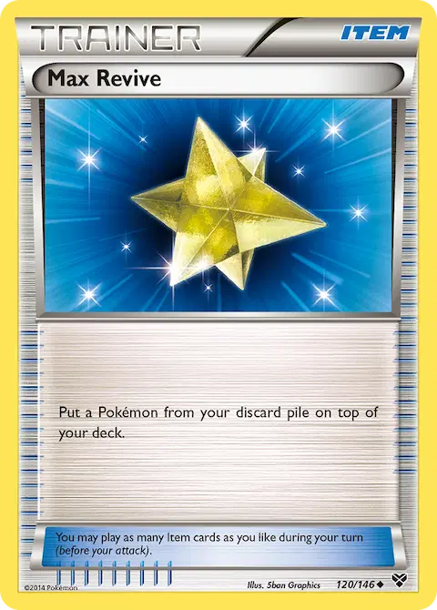 Max Revive, XY 120/146