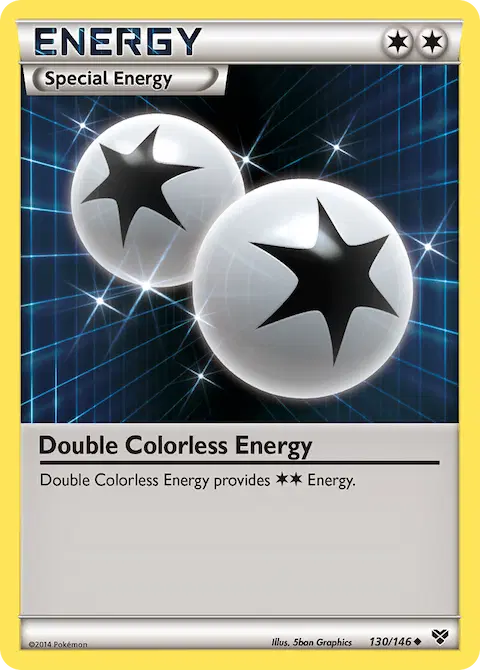 Double Colorless Energy, XY 130/146
