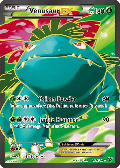 Venusaur EX, XY 141/146