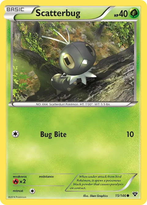 Scatterbug, XY 15/146