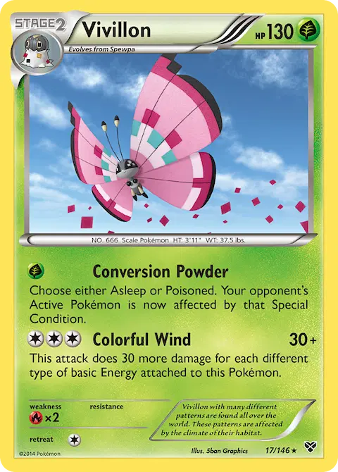 Vivillon, XY 17/146