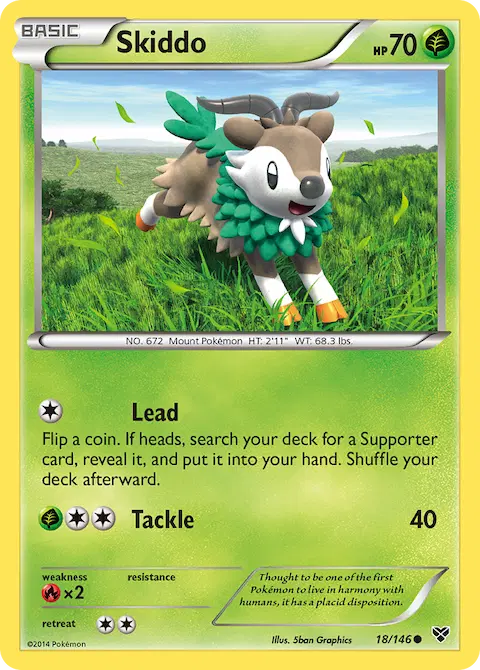 Skiddo, XY 18/146