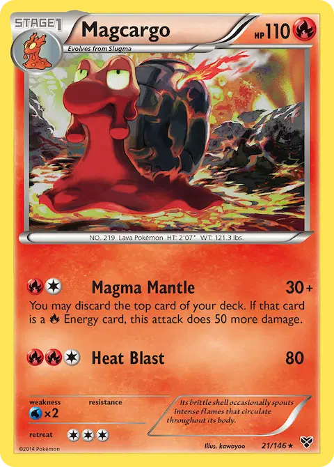 Magcargo, XY 21/146