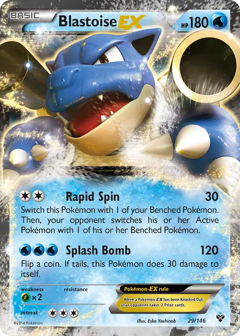 Blastoise EX, XY 29/146