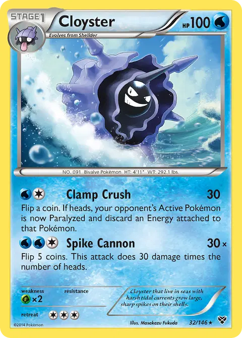 Cloyster, XY 32/146