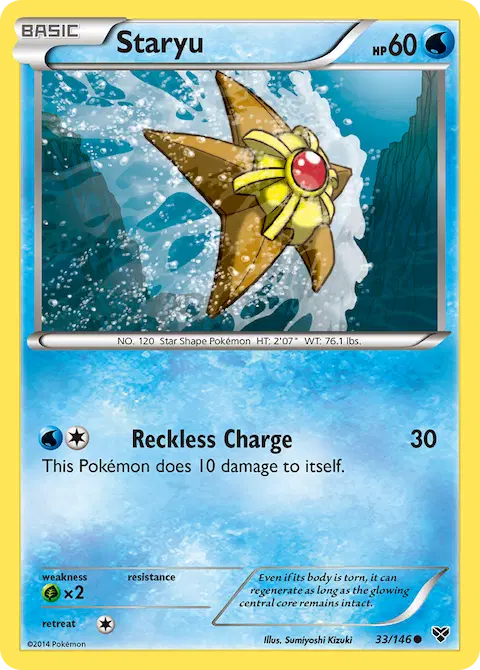Staryu, XY 33/146
