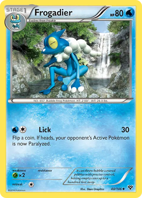 Frogadier, XY 40/146