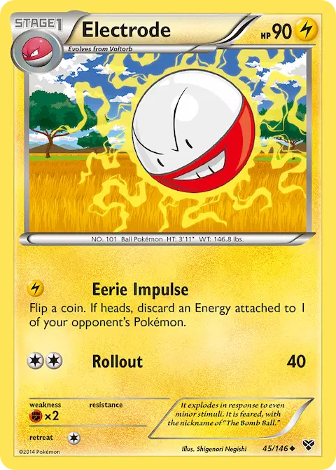 Electrode, XY 45/146