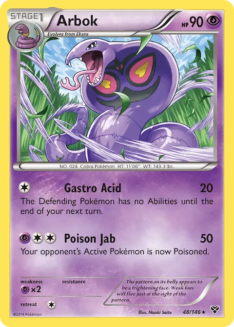 Arbok, XY 48/146