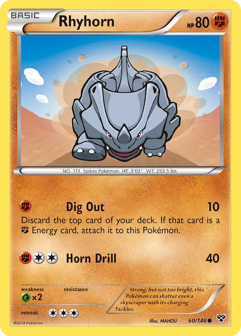 Rhyhorn, XY 60/146