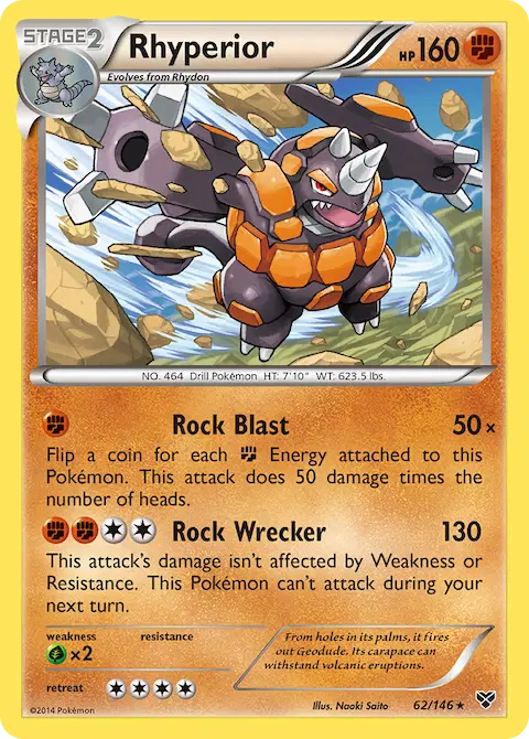 Rhyperior, XY 62/146