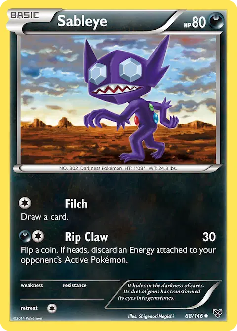 Sableye, XY 68/146