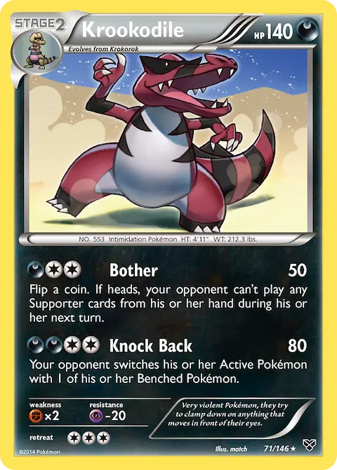 Krookodile, XY 71/146