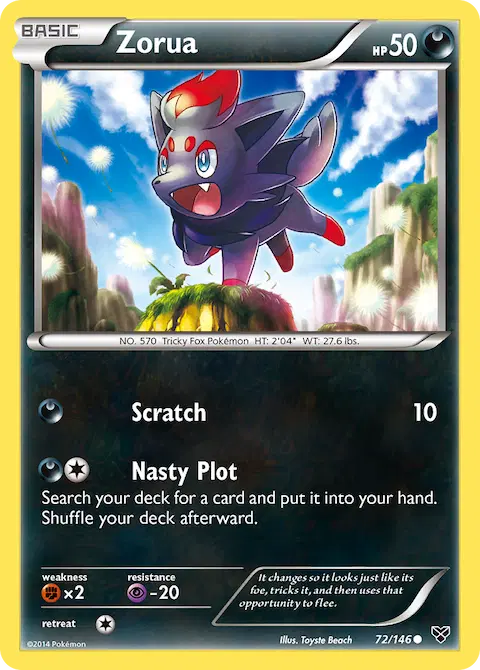 Zorua, XY 72/146