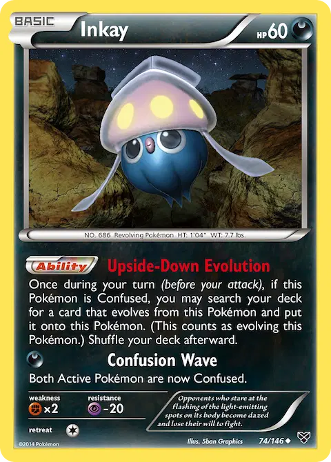 Inkay, XY 74/146